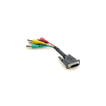 Kramer Electronics ADC-DMA/5BF-1 video cable adapter 0.3 m DVI-A 5 x BNC Multicolour