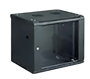 Image of Lanview LVR240002 rack cabinet 7U Wall mounted rack Black