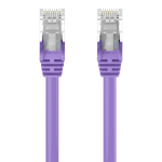 Belkin A3L980-15-PUR-S networking cable Purple 179.9" (4.57 m) Cat6 U/UTP (UTP)