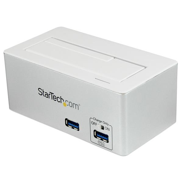 Image of StarTech.com USB 3.0 SATA Hard Drive Docking Station SSD / HDD...