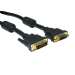 Cables Direct CDL-DVF05 DVI cable 5 m DVI-D Black