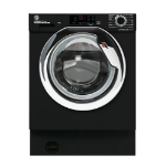 Hoover H-WASH 300 LITE HBWS49D3ACBE-80 washing machine Front-load 9 kg 1400 RPM Black