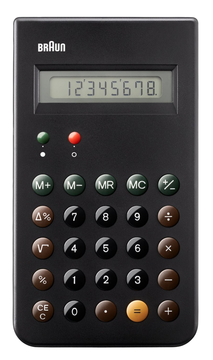 Image of Braun BNE001BK - Pocket - Basic - 8 digits - 1 lines - Battery - Black