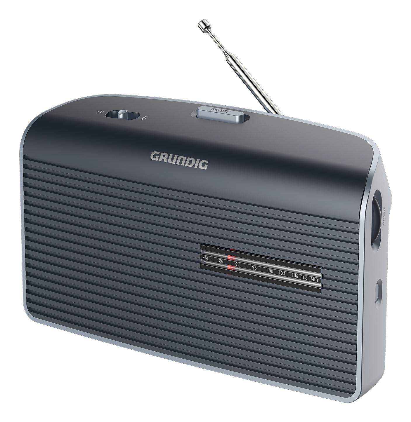 Grundig Music 60X Portable Analog Black