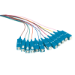 LogiLink FL0SC02 fibre optic cable 2 m SC OS2 Aqua colour, Black, Blue, Brown, Green, Grey, Orange, Pink, Red, Violet, White, Yellow