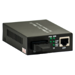 Barox LO-9500-BIA-S netwerk media converter 100 Mbit/s 1550 nm Zwart