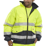 BEESWIFT Europa Bomber Jacket Saturn Yellow / Navy L