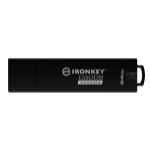 Kingston Technology IronKey D300 USB flash drive 64 GB USB Type-A 3.2 Gen 1 (3.1 Gen 1) Black