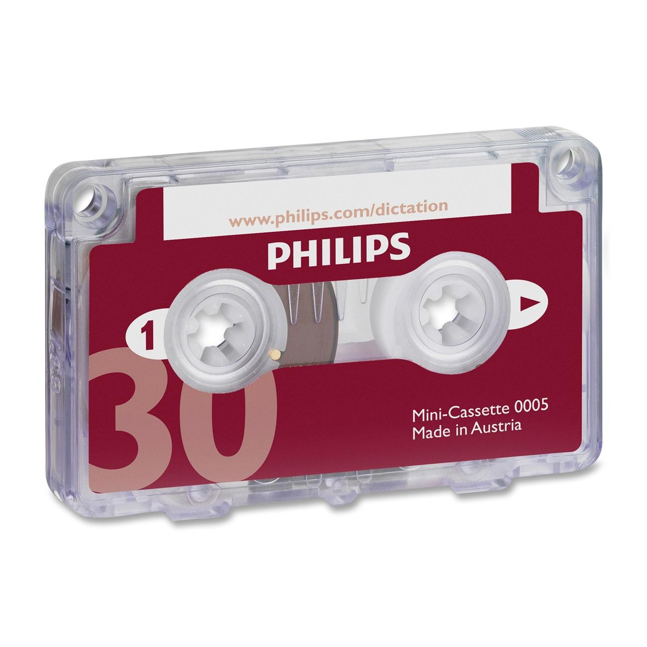 Image of Philips LFH0005 Audio cassette 30 min 10 pc(s)