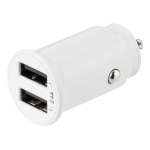 Deltaco USB-CAR125 mobile device charger White Auto