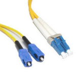 C2G 7m LC/SC Duplex 9/125 Single-Mode Fiber Patch InfiniBand/fibre optic cable 275.6" (7 m) Yellow