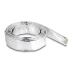 DeLOCK Cable Sleeve made of glass fiber and aluminium 2 m x 16 mm