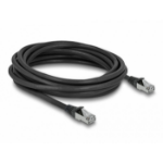 DeLOCK 80137 netwerkkabel Zwart 5 m Cat6a S/FTP (S-STP)