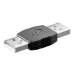 DeLOCK 65011 cable gender changer USB-A Black