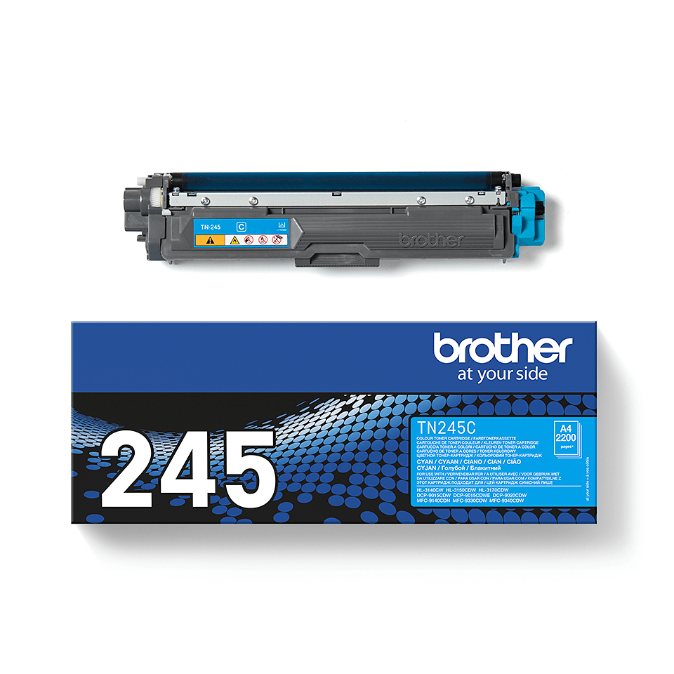 Brother TN-245C Toner-kit cyan high-capacity, 2.2K pages ISO/IEC 19798 for Brother HL-3140