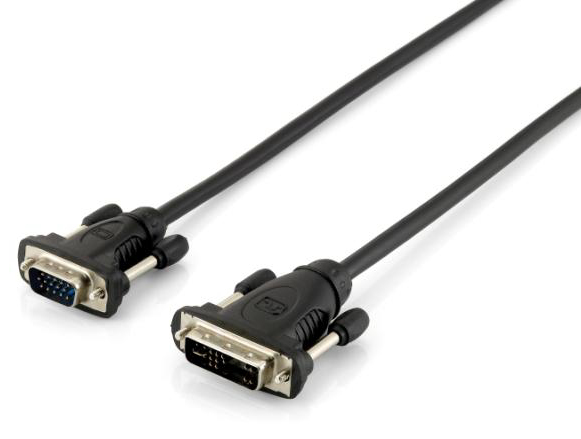 Photos - Cable (video, audio, USB) Equip DVI-A to HD15 VGA Cable, 1.8m 118943 