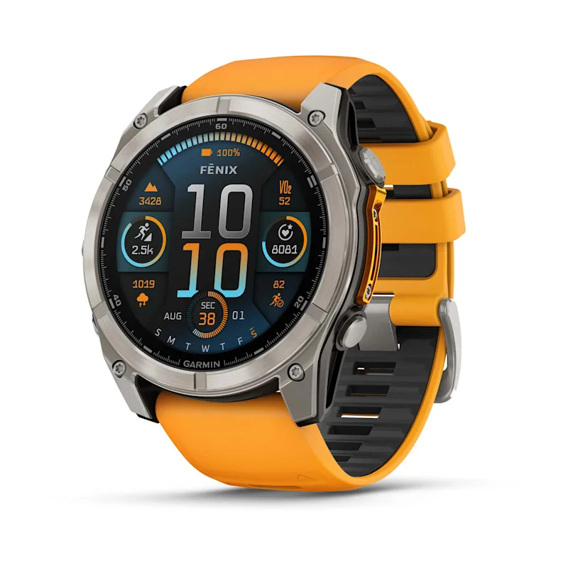 Garmin Fenix 8 3.56 cm (1.4") AMOLED 51 mm Digital 454 x 454 pixe