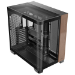 Antec C8 Curve Wood Full Tower Black, Transparent, Wood