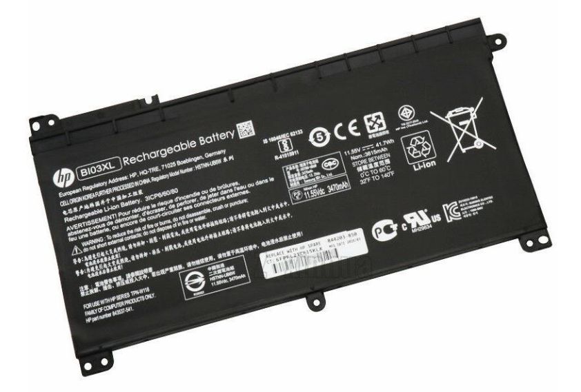 Image of HP Battery 3 Cells 41Wh 3.61Ah
