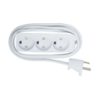 Microconnect GRU033WDK power extension 3 m 3 AC outlet(s) Indoor White