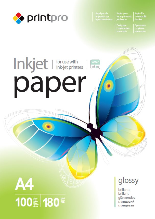 Image of Colorway PGE180100A4 photo paper Gloss A4