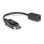 Rocstor Y10C270-B1 DisplayPort cable Mini DisplayPort Black