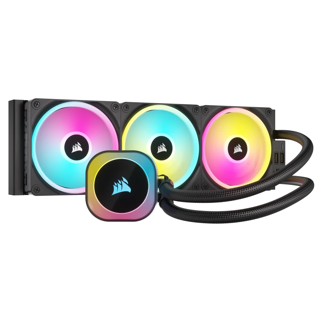 Image of Corsair H150I Processor Liquid cooling kit 12 cm Black