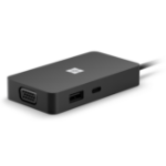 Microsoft Surface USB-C Travel Hub Wired USB 3.2 Gen 2 (3.1 Gen 2) Type-C Black