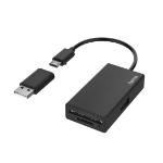 Hama 00200125 card reader USB 2.0/Micro-USB Black