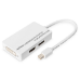 Digitus Mini DisplayPort Adapter / Converter - Mini DP to DisplayPort, HDMI + DVI