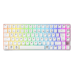 CHERRY XTRFY K33 Compact Wireless keyboard Gaming USB + RF Wireless + Bluetooth QWERTZ German White