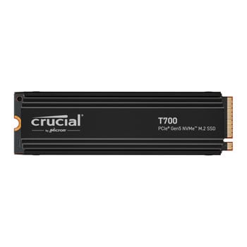 Crucial Crucial T700 - SSD - encrypted - 1 TB - internal - PCI Express 5.0 (NVMe) - TCG Opal Encryption 2.01