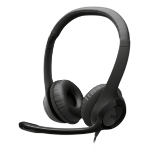 Logitech H390 Headset Wired Head-band Calls/Music USB Type-C Black