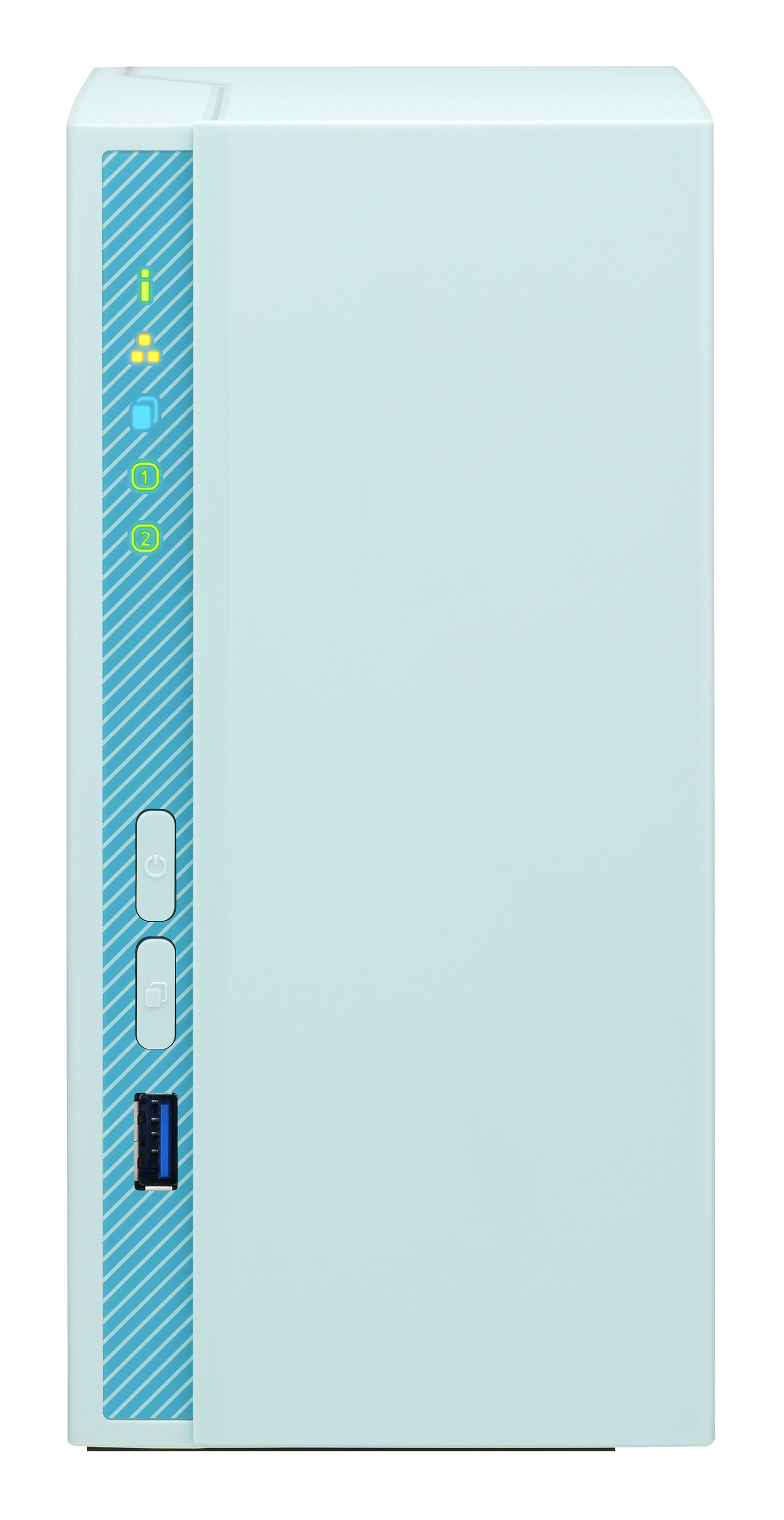 Image of QNAP TS-230 NAS Tower Ethernet LAN Blue RTD1296