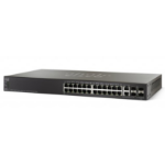 Cisco SG500-28MPP, Refurbished Managed L2 Gigabit Ethernet (10/100/1000) Black 1U Power over Ethernet (PoE)