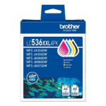 Brother LC536XXL4PK ink cartridge 4 pc(s) Original Extra (Super) High Yield Black, Cyan, Magenta, Yellow