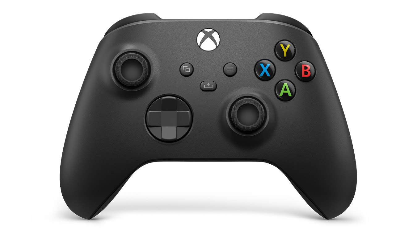Microsoft Xbox Wireless Controller Svart Bluetooth Spelplatta Analog / Digital Android, PC, Xbox One, Xbox One S, Xbox One X, Xbox Series S, Xbox Series X, iOS