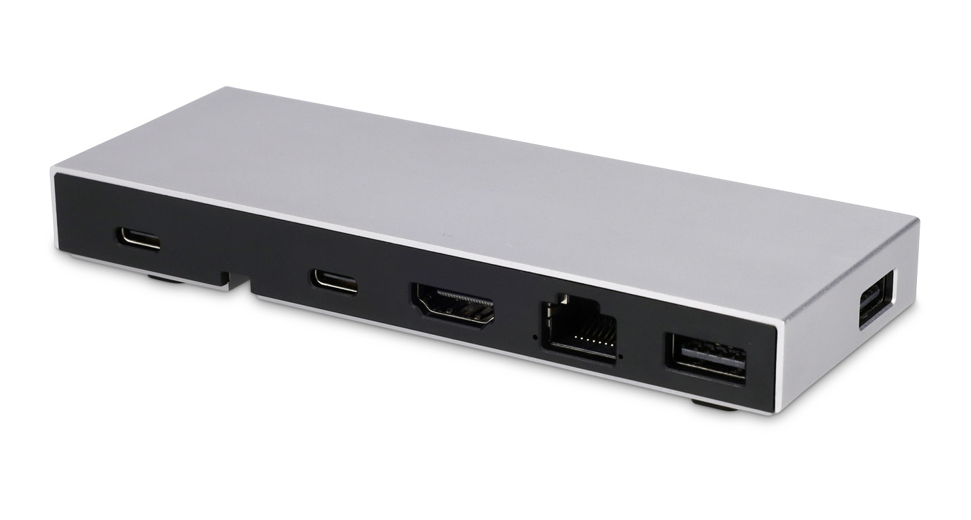 EU Product - Dockingstation USB-C Compact Dock 2 Silber thumbnail