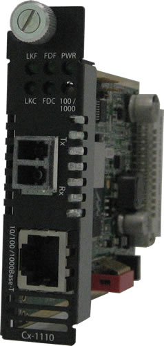 Perle CM-1110-M2LC2 network media converter Internal 1000 Mbit/s 1310 nm Multi-mode