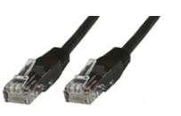 Image of Microconnect 7.5m Cat5e UTP networking cable Black U/UTP (UTP)