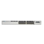 Cisco Catalyst WS-C3750X-24U-S network switch Managed Gigabit Ethernet (10/100/1000) Power over Ethernet (PoE) 1U Black