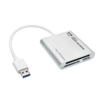 Tripp Lite U352-000-MD-AL card reader USB 3.2 Gen 1 (3.1 Gen 1) Type-A Silver