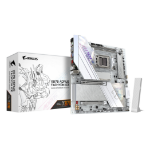 GIGABYTE X870 AORUS TACHYON ICE Motherboard - Supports AMD Ryzen 9000 CPUs, 18+2+2 Phases Digital VRM, up to 9600Hz DDR5 (OC), 1xPCIe 5.0 + 2xPCIe 4.0, Wi-Fi 7, 5 GbE LAN, USB 4