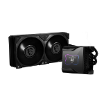 MSI MEG CORELIQUIDS280 koelsysteem voor computers Processor Koeler Zwart