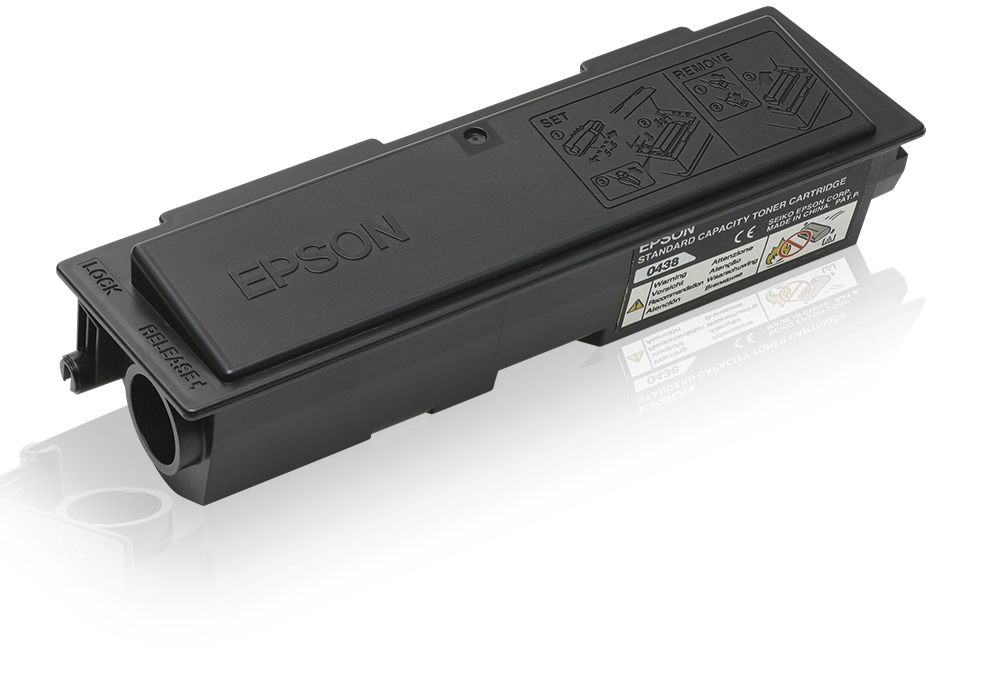 Epson C13S050438/0438 Toner cartridge black return program, 3.5K pages/5% for Epson AcuLaser M 2000