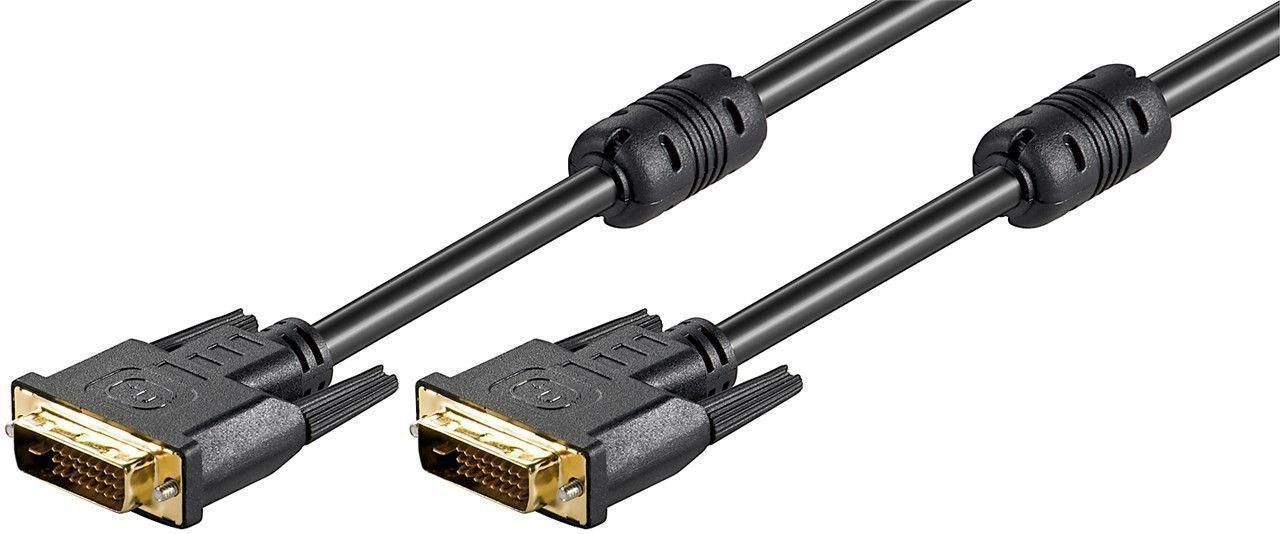 Microconnect 2m DVI-D DVI cable Black