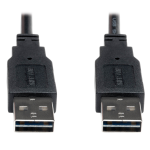 Tripp Lite UR020-003 USB cable 35.8" (0.91 m) USB 2.0 USB A Black