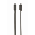 Gembird CCP-USB3.1-CMCM-1M USB-kabel USB 3.2 Gen 1 (3.1 Gen 1) USB C Zwart
