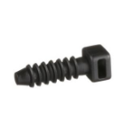 Panduit MPMS25-C0 cable tie mount Black Nylon 100 pc(s)