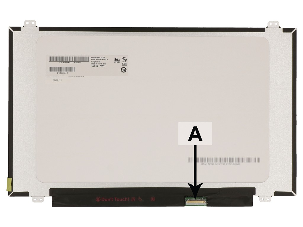 2-Power 2P-B140HAN04.2 HW0A notebook spare part Display